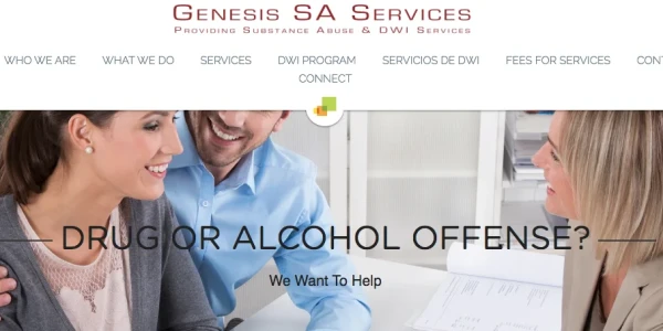 Genesis Substance Abuse - DWI - Mental Health Services